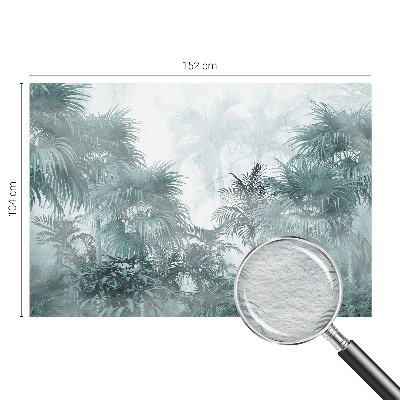 Vlies-Fototapete fürs Wohnzimmer Exotisches Grün