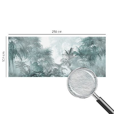 Vlies-Fototapete fürs Wohnzimmer Exotisches Grün