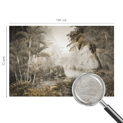 Vliestapete fürs Wohnzimmer Tropischer Wald