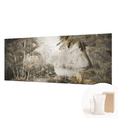Vliestapete fürs Wohnzimmer Tropischer Wald