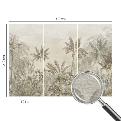 Vlies-Fototapete fürs Kinderzimmer Tropischer Dschungel