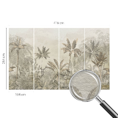 Vlies-Fototapete fürs Kinderzimmer Tropischer Dschungel