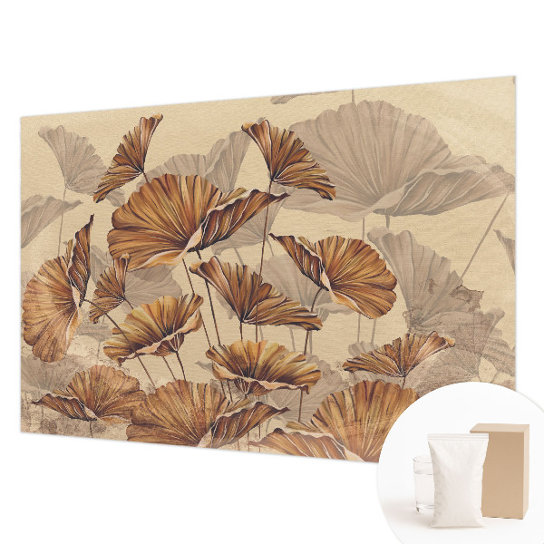 Vliestapete fürs Schlafzimmer Herbstliche Eleganz