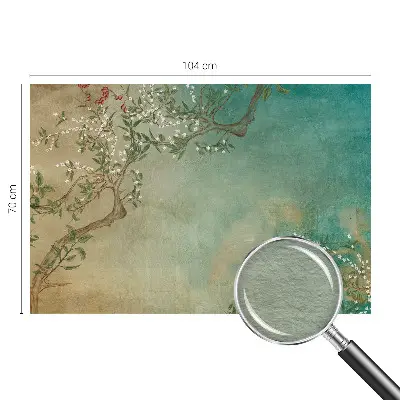 Vlies-Fototapete mit floralem Motiv