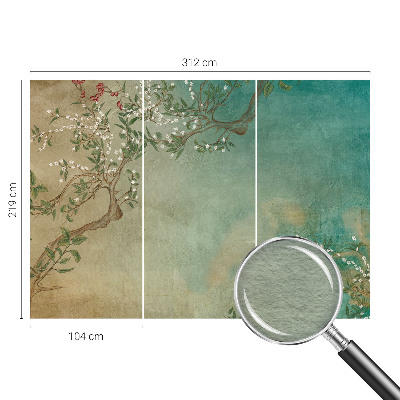 Vlies-Fototapete Florale Harmonie