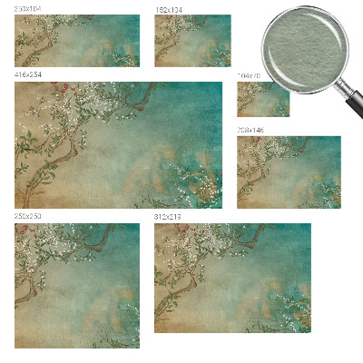 Vlies-Fototapete Florale Harmonie