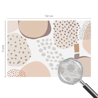 Fototapete fürs Wohnzimmer Feine Punkte