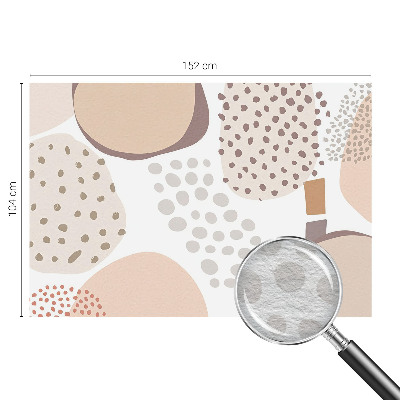 Fototapete fürs Wohnzimmer Feine Punkte