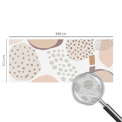 Fototapete fürs Wohnzimmer Feine Punkte