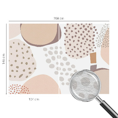 Fototapete fürs Wohnzimmer Feine Punkte