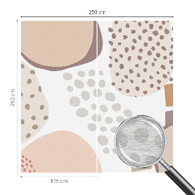Fototapete fürs Wohnzimmer Feine Punkte