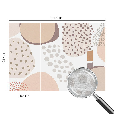 Fototapete fürs Wohnzimmer Feine Punkte