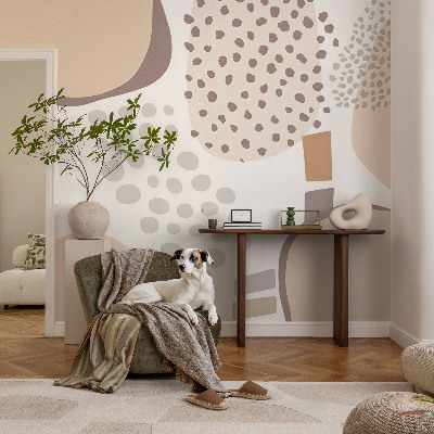 Fototapete fürs Wohnzimmer Feine Punkte