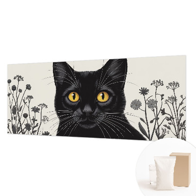 Fototapete fürs Kinderzimmer Katzenblumen