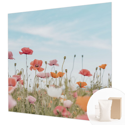 Motivtapete aus Vlies Mohnblumen