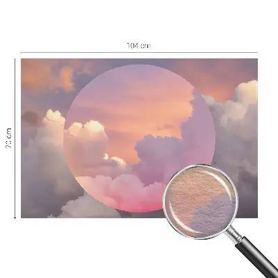 Fototapete aus Vlies mit ätherischem Wolkenmotiv