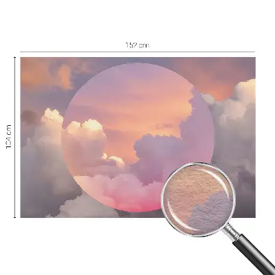 Fototapete aus Vlies mit ätherischem Wolkenmotiv
