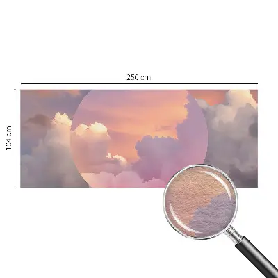 Fototapete aus Vlies mit ätherischem Wolkenmotiv