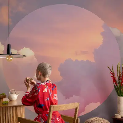 Fototapete aus Vlies mit ätherischem Wolkenmotiv