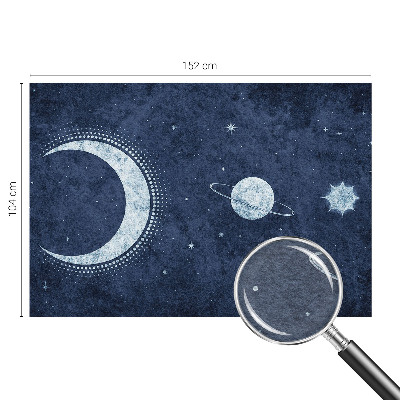 Vlies-Fototapete fürs Wohnzimmer mit Sternmotiv