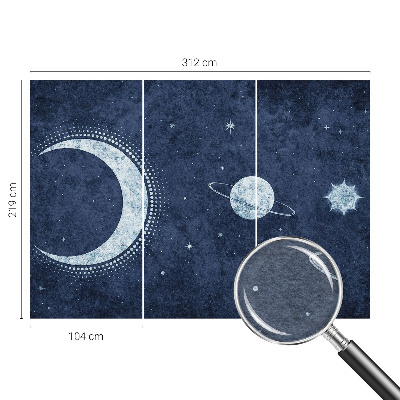 Vlies-Fototapete fürs Wohnzimmer Sternmotiv