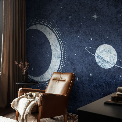 Vlies-Fototapete fürs Wohnzimmer Sternmotiv