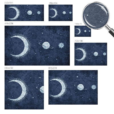 Vlies-Fototapete fürs Wohnzimmer Sternmotiv