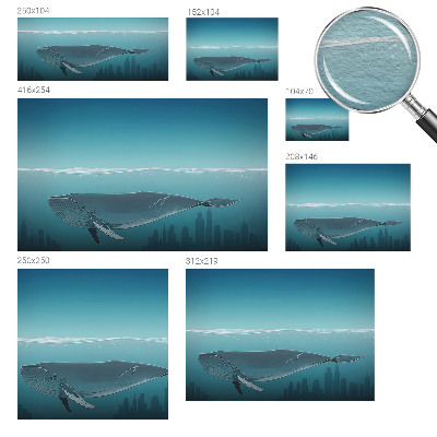 Vlies-Fototapete fürs Schlafzimmer Wasserharmonie