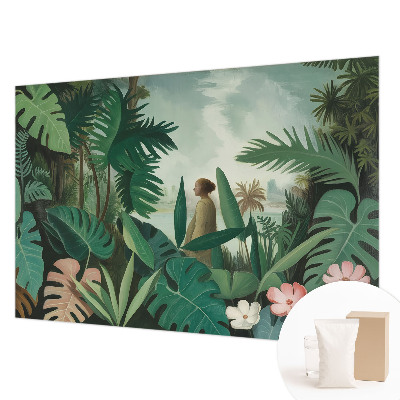 Vlies-Fototapete fürs Kinderzimmer mit exotischem Dschungelmotiv