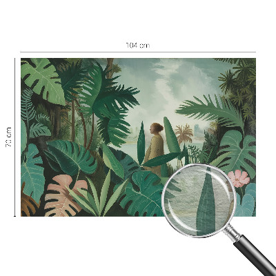 Vlies-Fototapete fürs Kinderzimmer Exotischer Dschungel