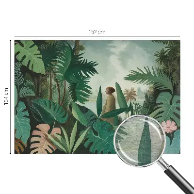 Vlies-Fototapete fürs Kinderzimmer mit exotischem Dschungelmotiv
