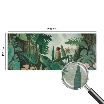 Vlies-Fototapete fürs Kinderzimmer Exotischer Dschungel