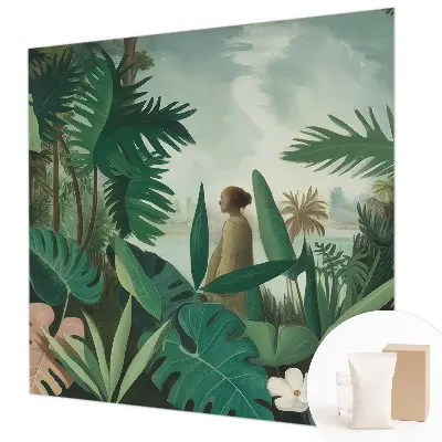 Vlies-Fototapete fürs Kinderzimmer mit exotischem Dschungelmotiv