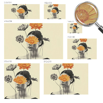 Bedruckte Vlies-Fototapete Surrealistische Vision