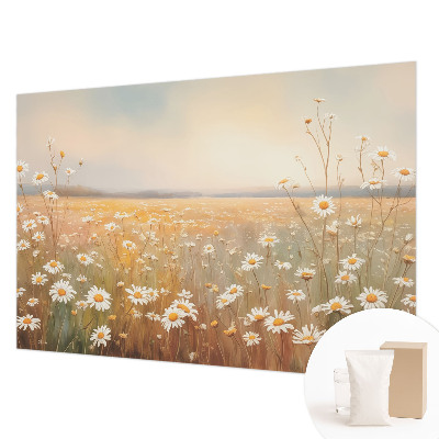 Motivtapete mit Blumenwiesen-Motiv