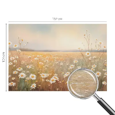 Motivtapete mit Blumenwiesen-Motiv