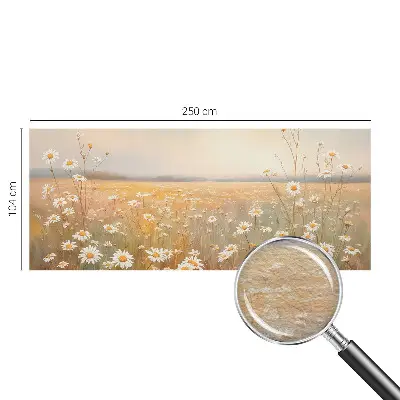Motivtapete mit Blumenwiesen-Motiv