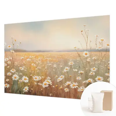 Motivtapete mit Blumenwiesen-Motiv