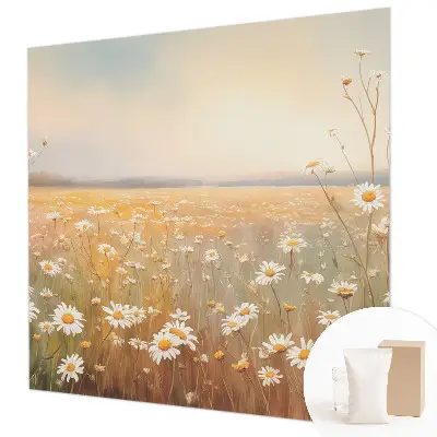 Motivtapete mit Blumenwiesen-Motiv