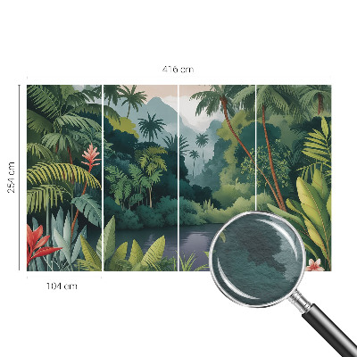 Fototapete nach Maß Exotische Landschaft