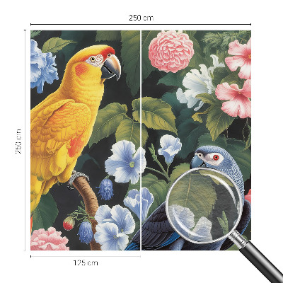 Fototapete Exotische Vögel