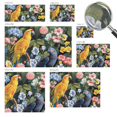 Fototapete Exotische Vögel