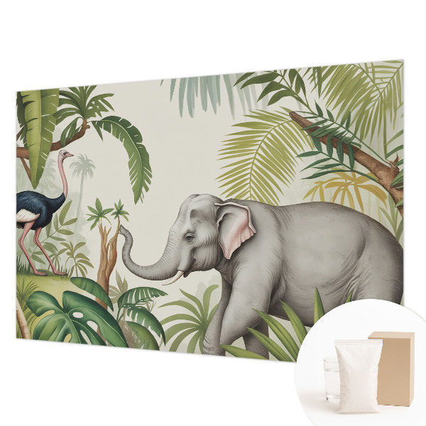 Dekorative Wand-Fototapete Exotische Szene