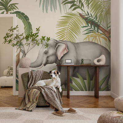 Dekorative Wand-Fototapete Exotische Szene