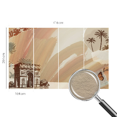 Fototapete fürs Schlafzimmer Exotische Reise