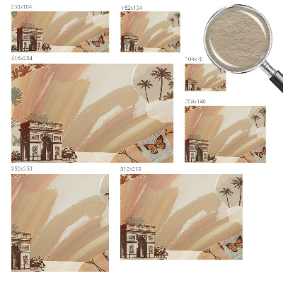 Fototapete fürs Schlafzimmer Exotische Reise