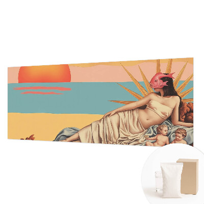 Fototapete fürs Wohnzimmer Der Westen des Surrealismus