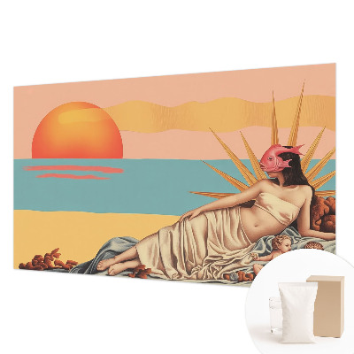 Fototapete fürs Wohnzimmer Der Westen des Surrealismus