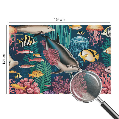 Fototapete aus Vlies mit Motiv Unterwasserfauna