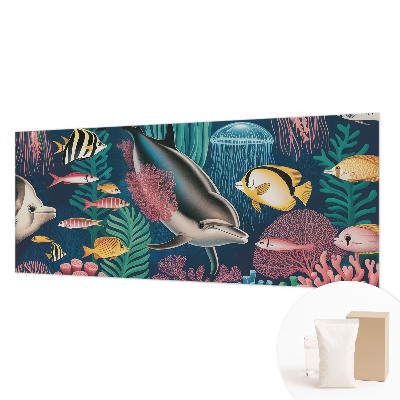 Fototapete aus Vlies mit Motiv Unterwasserfauna
